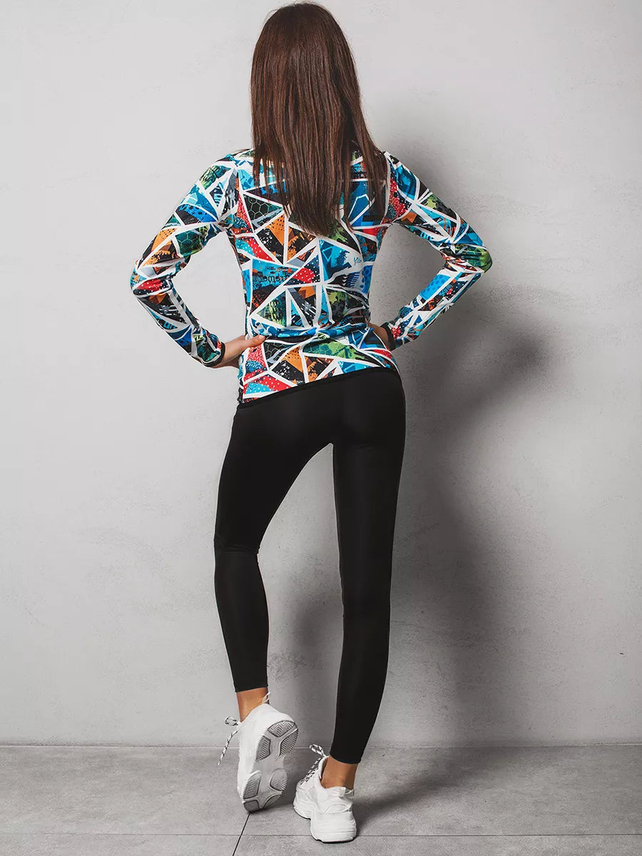 Moteriškas dvejų dalių sportinis kostiumas pilkos spalvos Zora