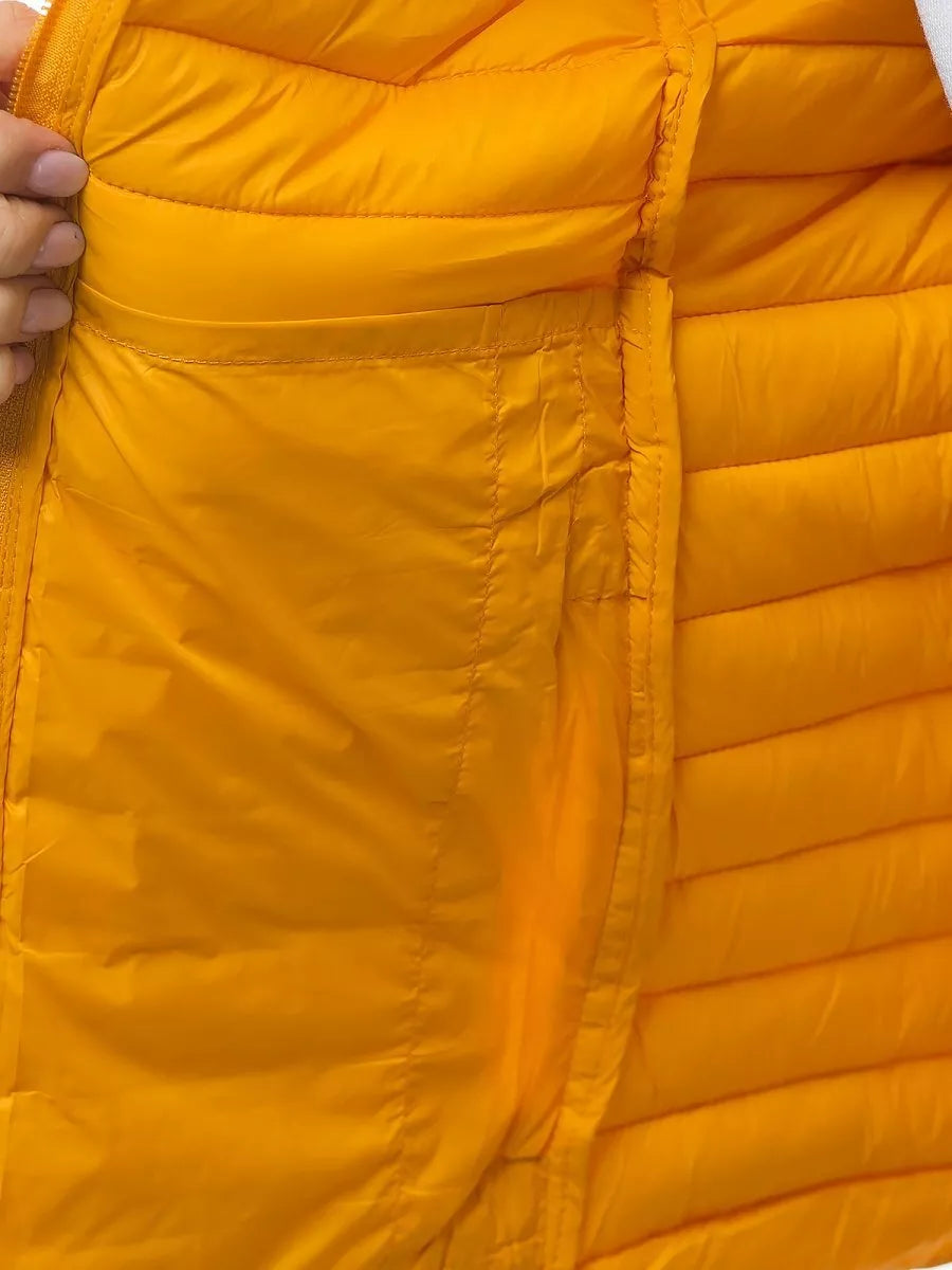 Tamsiai geltonos spalvos liemenė Julia