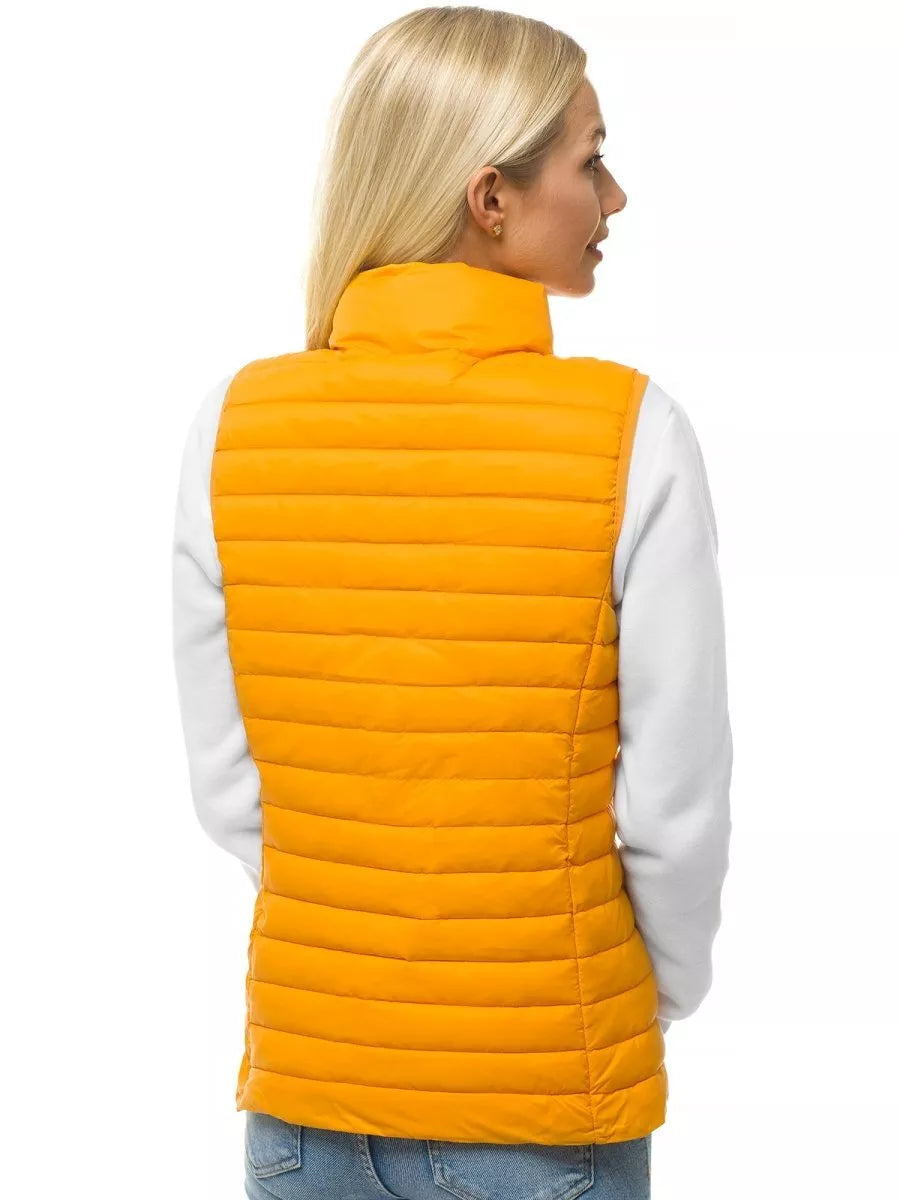 Tamsiai geltonos spalvos liemenė Julia