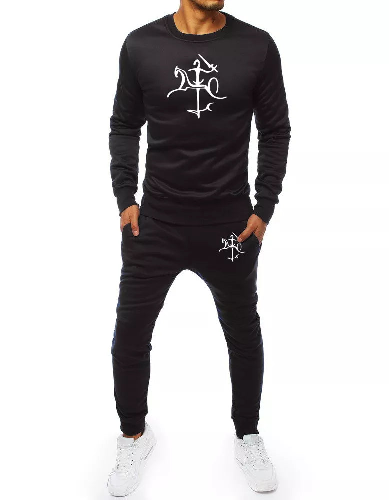 Juodas vyriškas komplektas Vytis-Stilistika