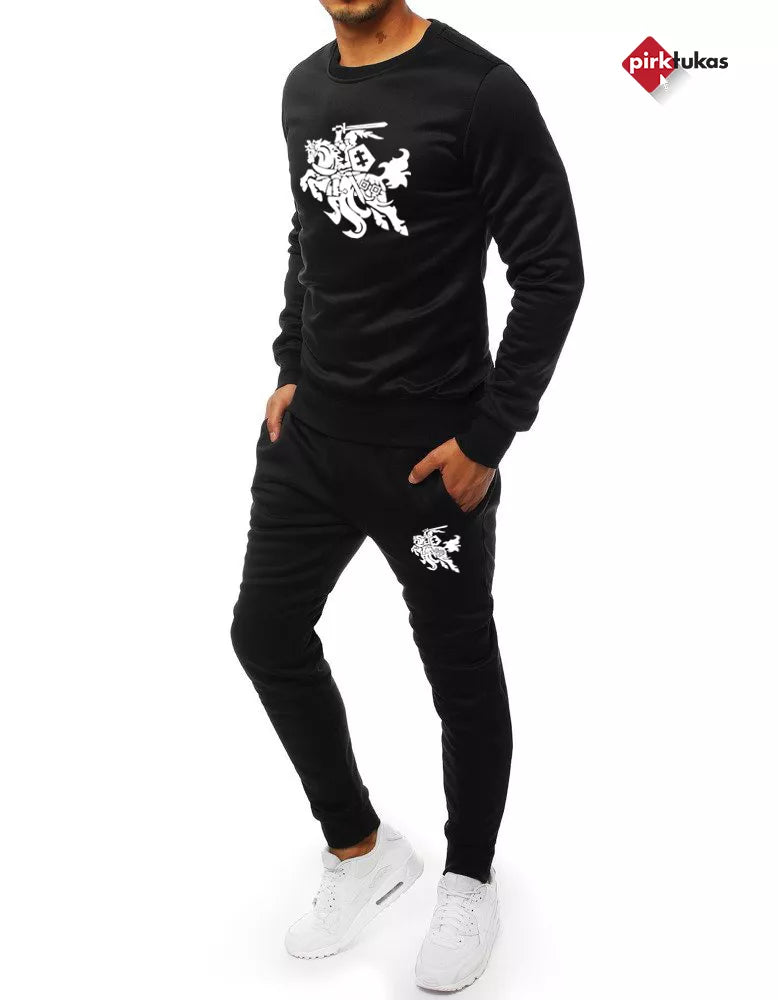 Juodas vyriškas komplektas Vytis-Tradicinis