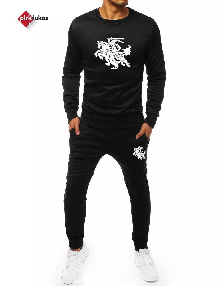 Juodas vyriškas komplektas Vytis-Tradicinis