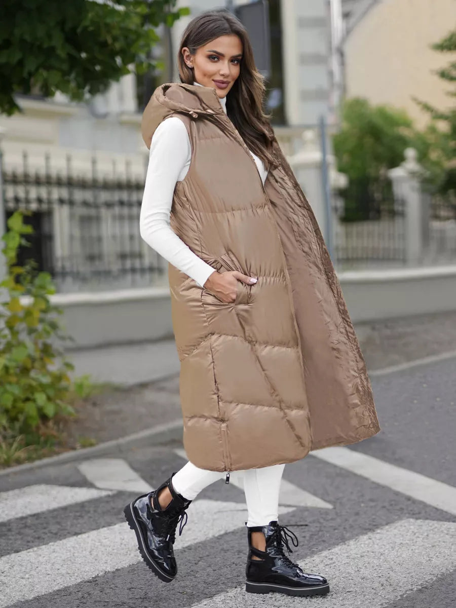 Rudos spalvos liemenė Kuker