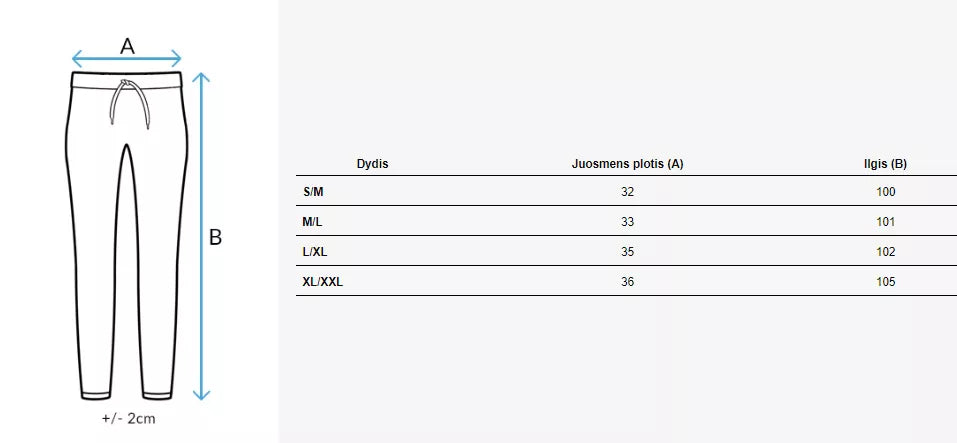 Sportinės meriškos kelnės Julia