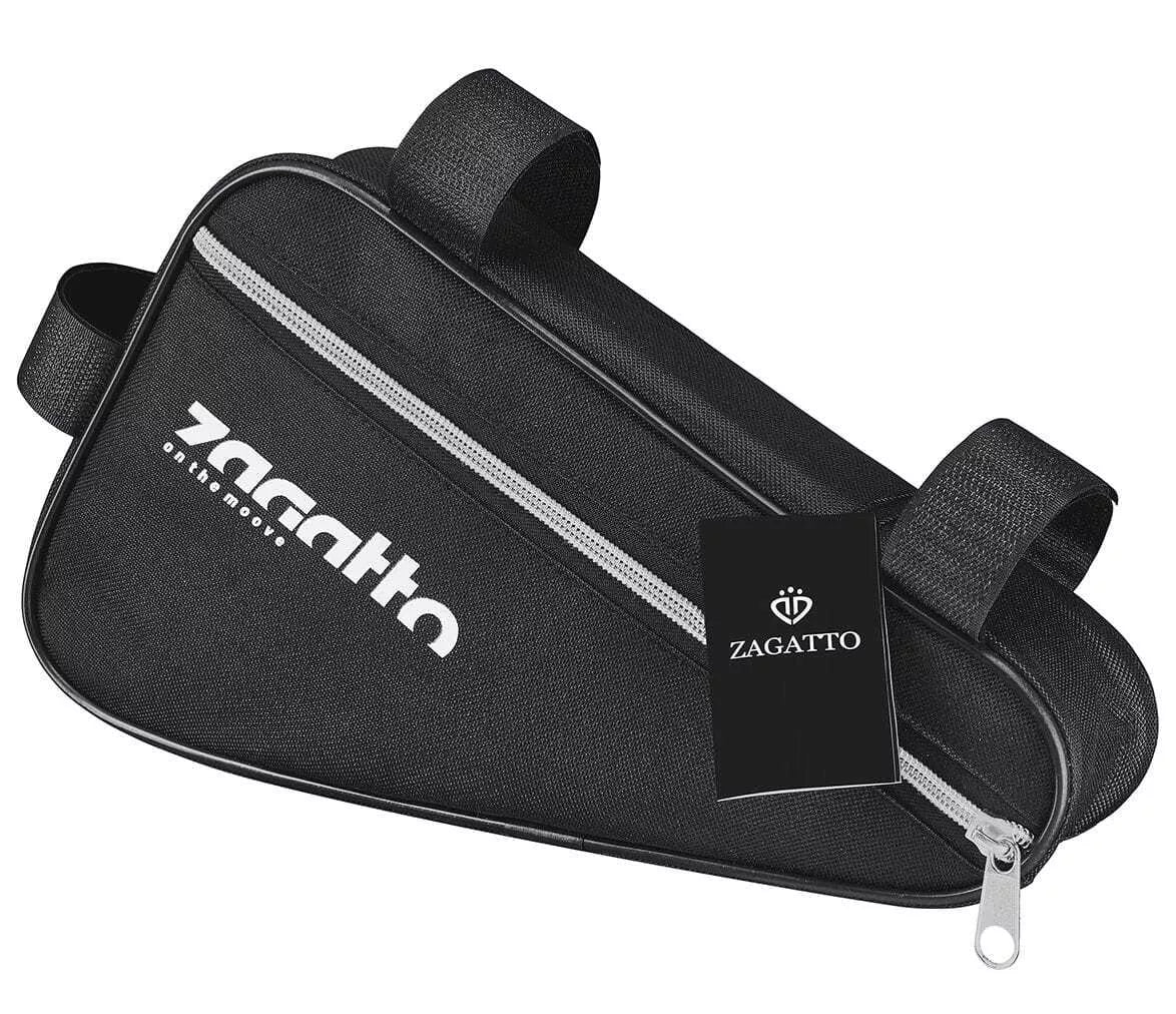 Juodas dviračio krepšys Bono