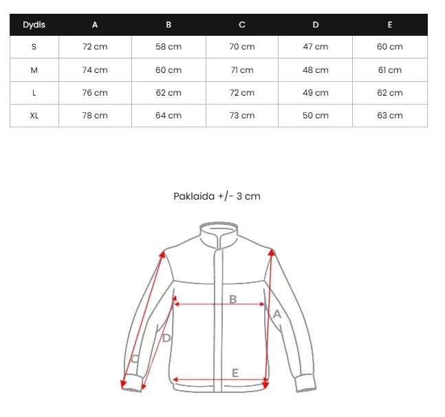 Juoda moteriška striukė Emil