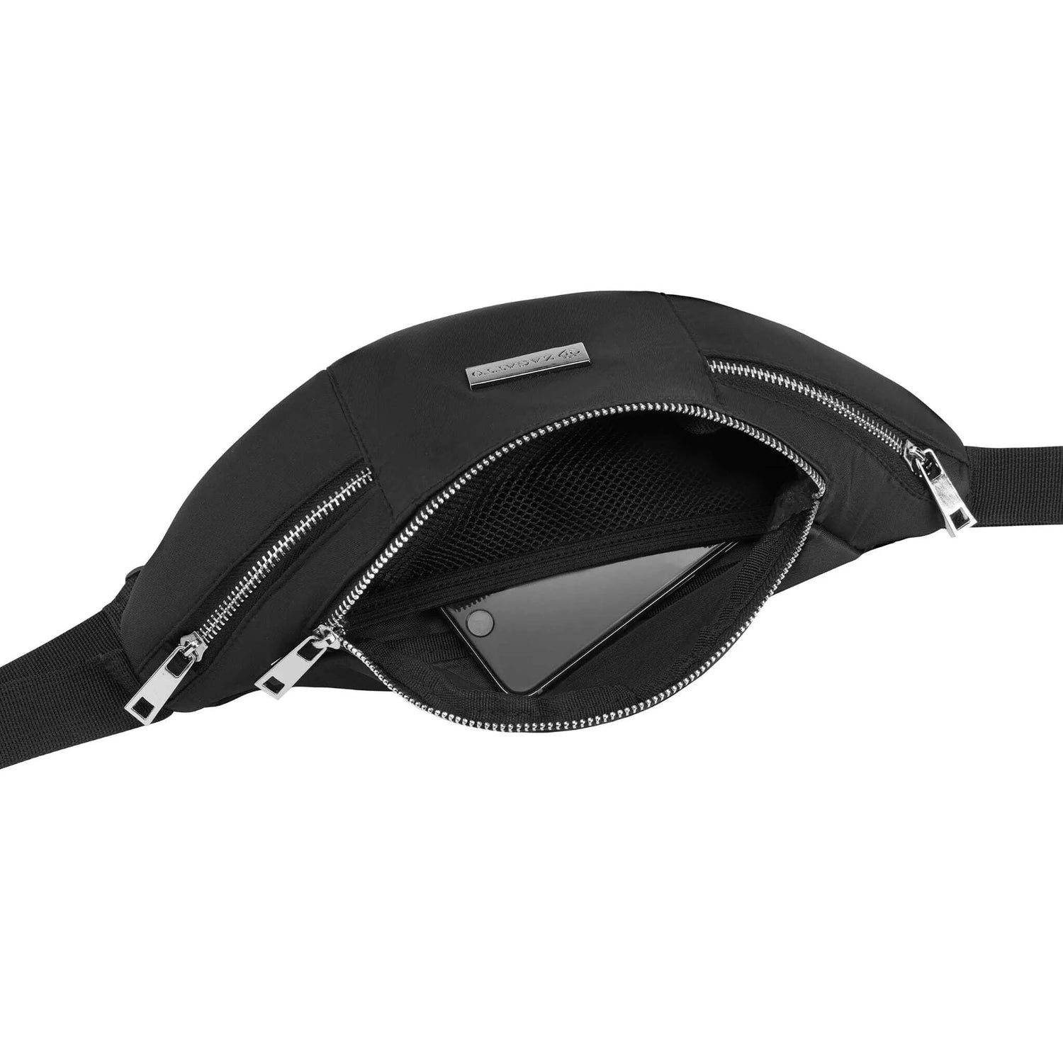 Juoda juosmens rankinė Totes