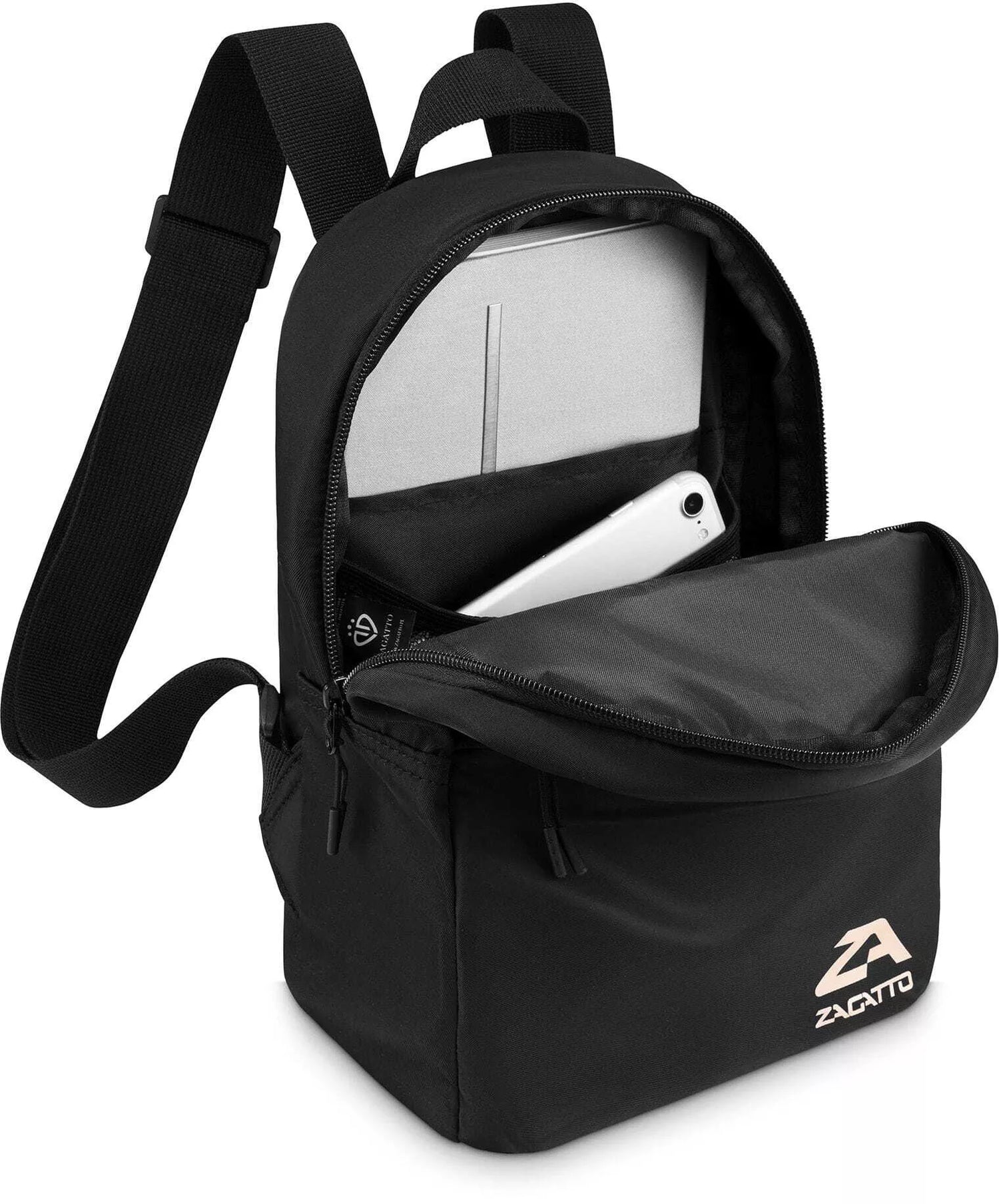 Juodos spalvos kuprinė Ator