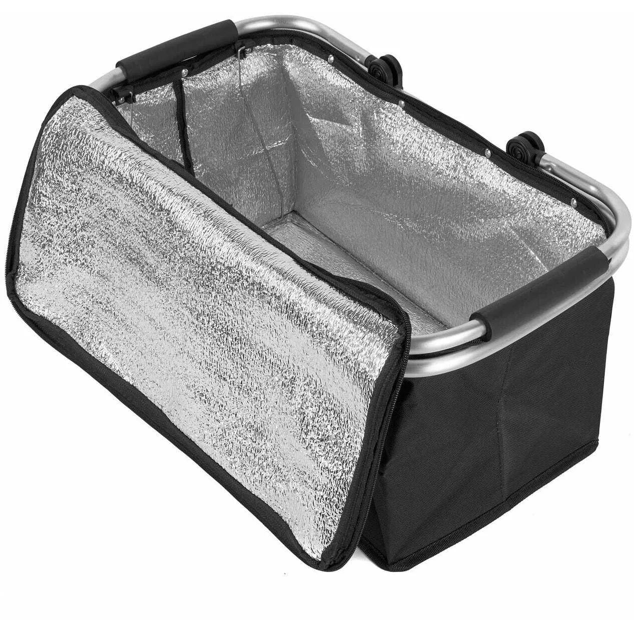 Juodas sulankstomas iškylų/termo krepšys Samba