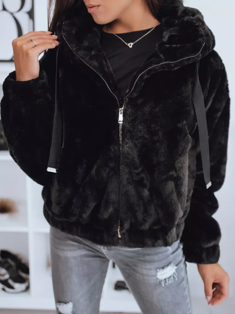 Juoda moteriška striukė Fresona