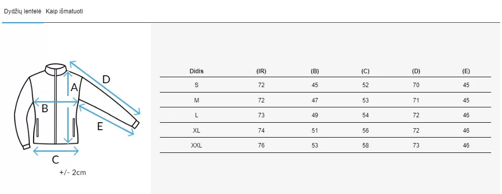 Rusva moteriška žieminė striukė Solar