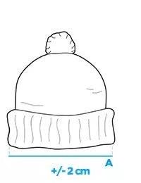 Juodos spalvos kepurė unisex Reni