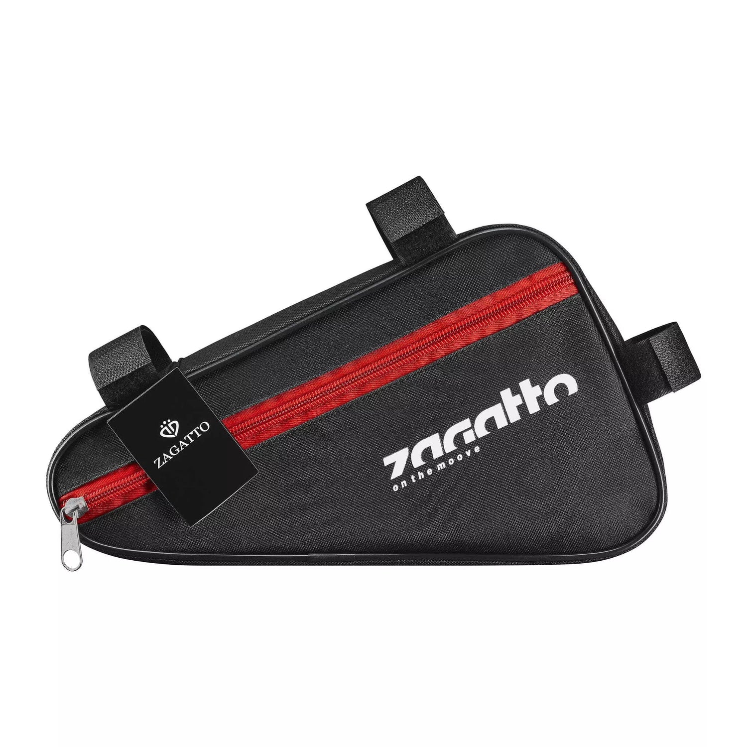 Juodas dviračio krepšys Rizo