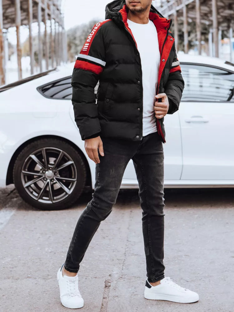 Juoda vyriška žieminė strukė Noris