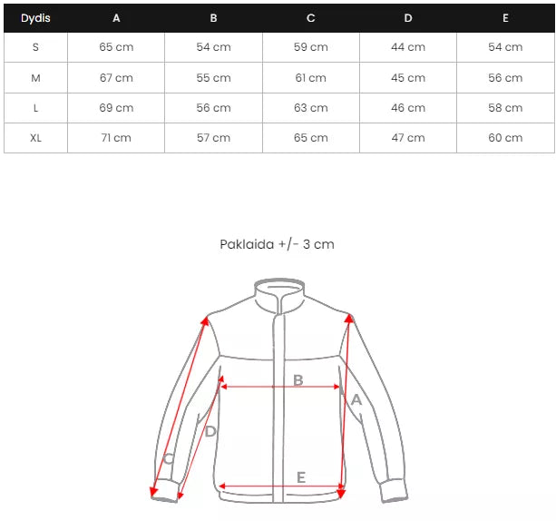 Rusva žieminė moteriška striukė Star