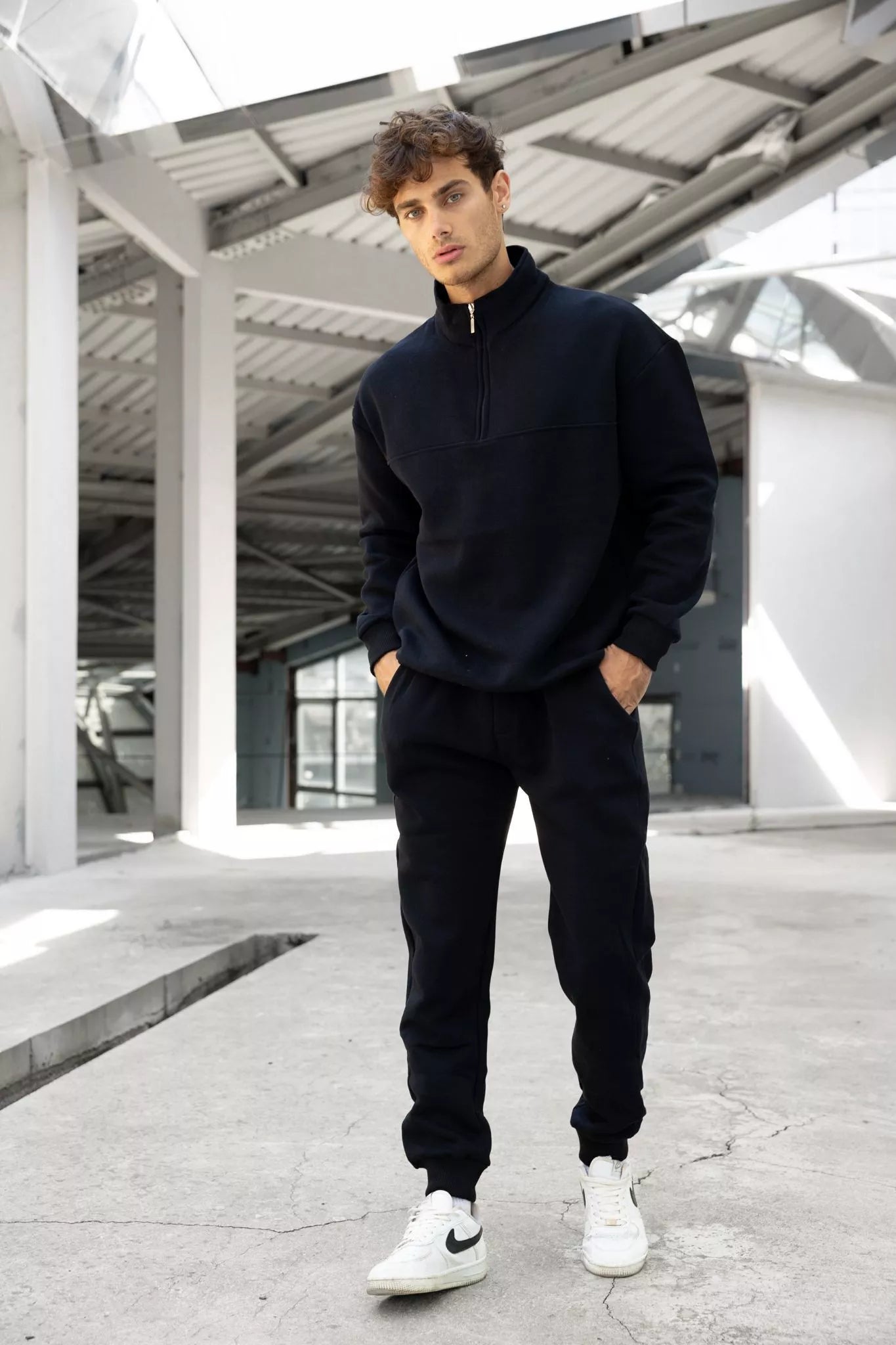 Juodos vyriškos kelnės Gerol