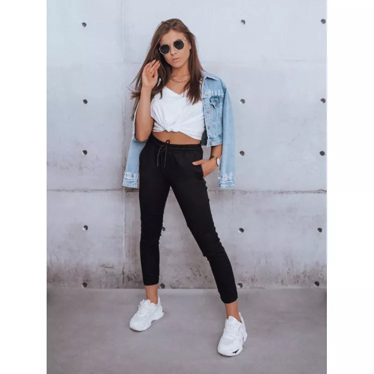 Juodos moteriškos kelnės Bing