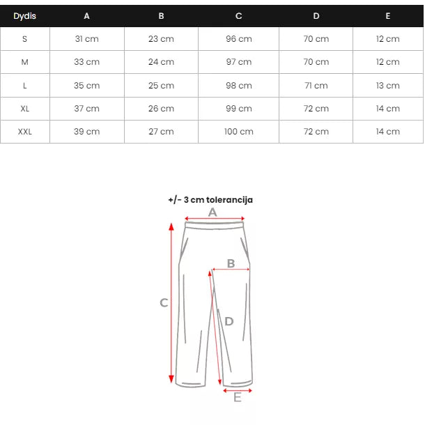 Juodos vyriškos kelnės Karlin