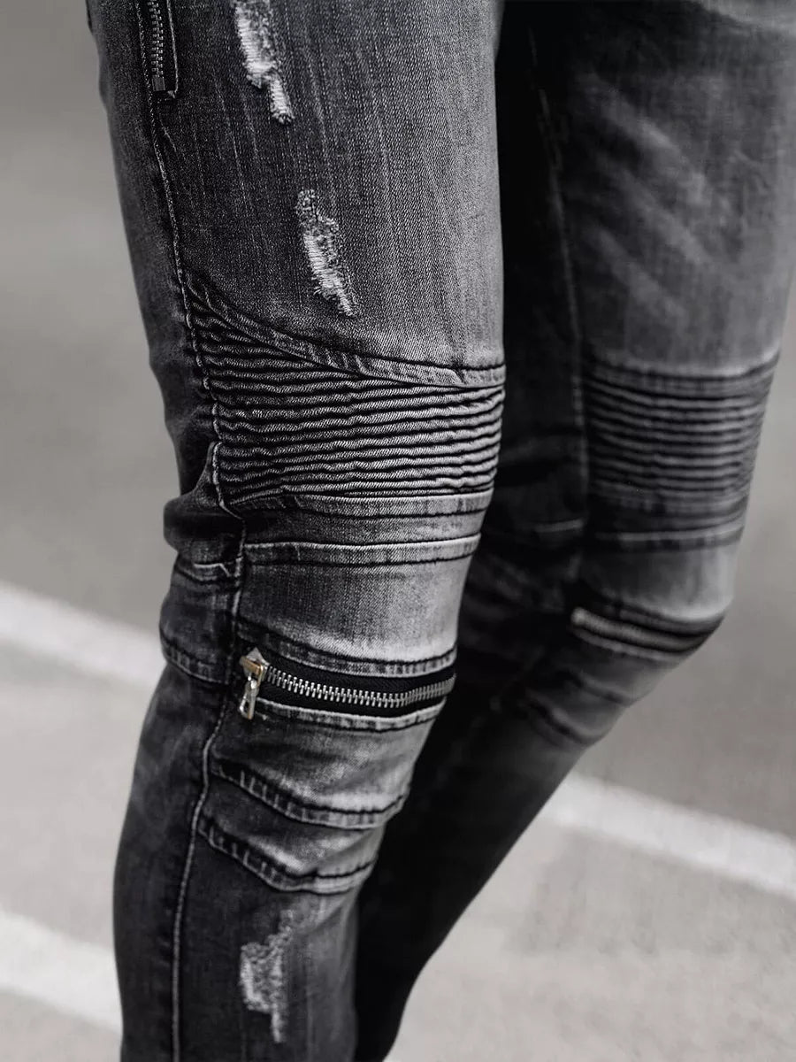 Juodi vyriški džinsai Vulon