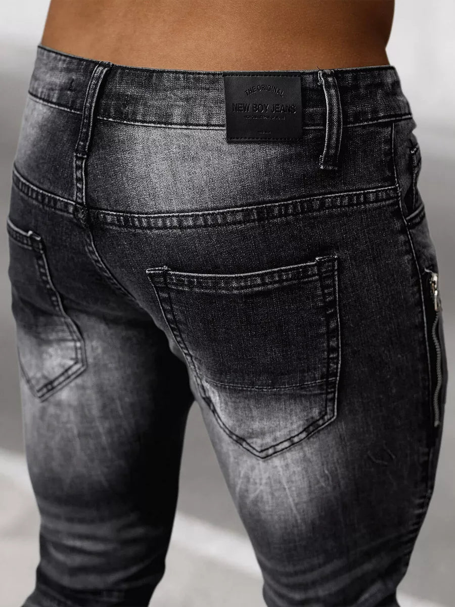 Juodi vyriški džinsai Vulon