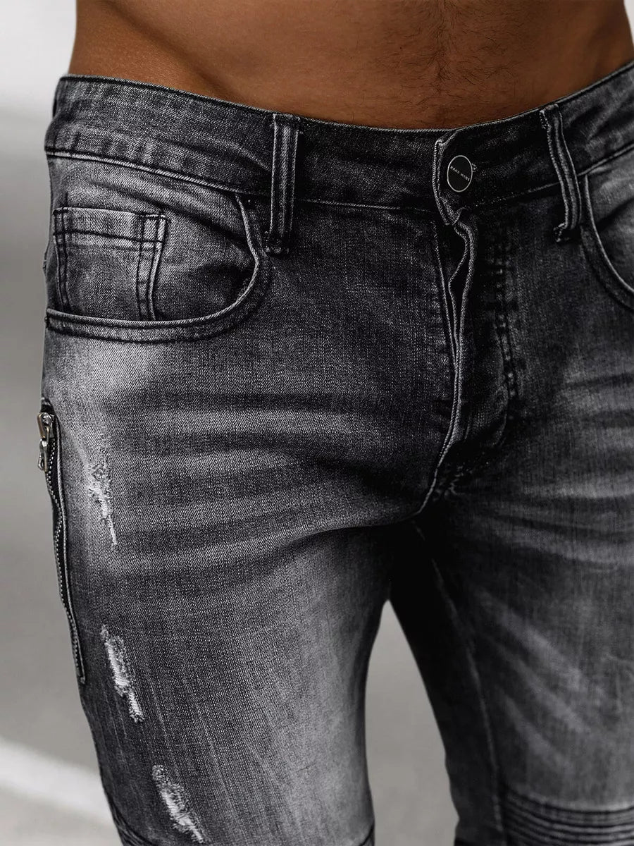 Juodi vyriški džinsai Vulon