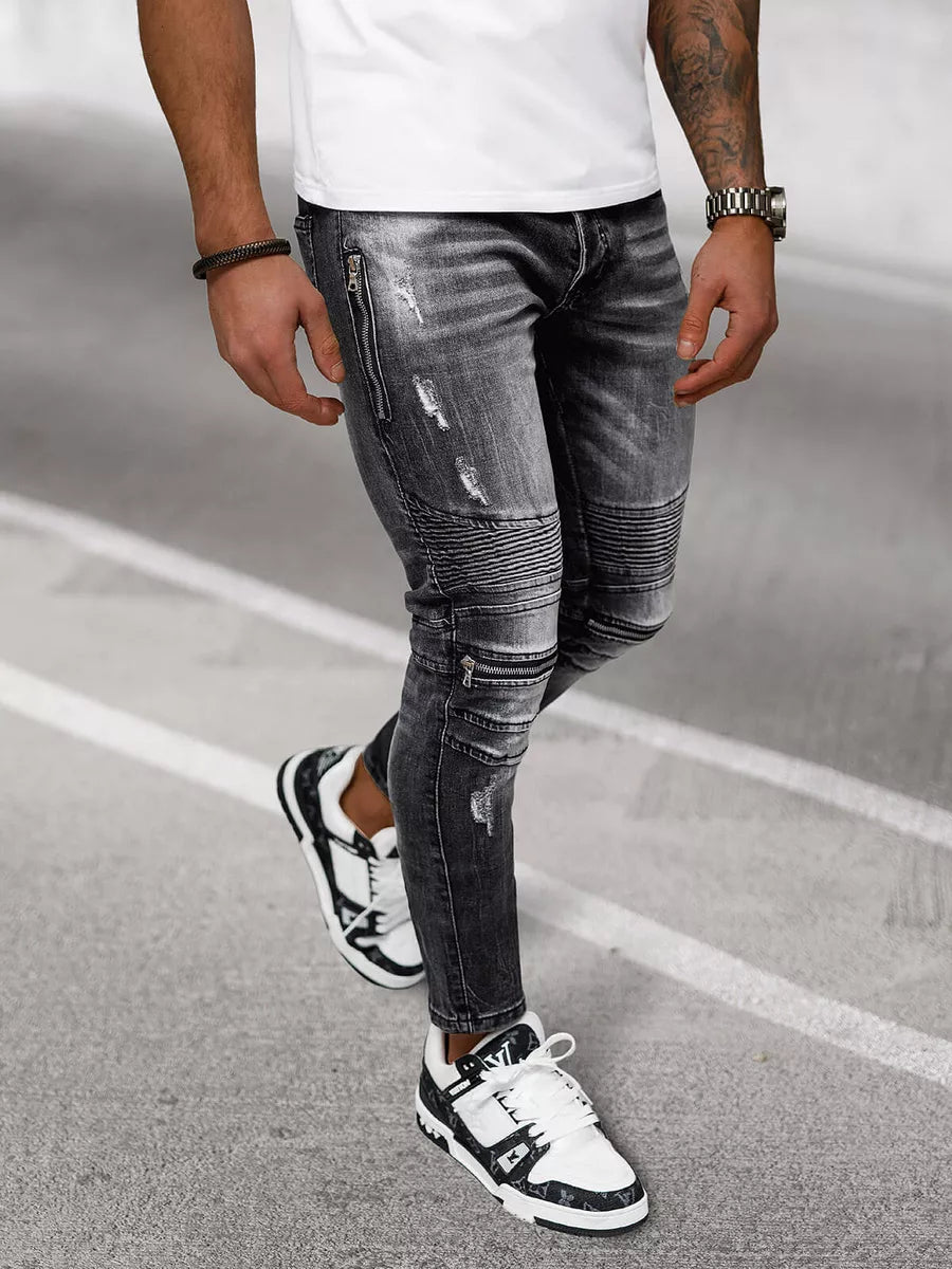 Juodi vyriški džinsai Vulon