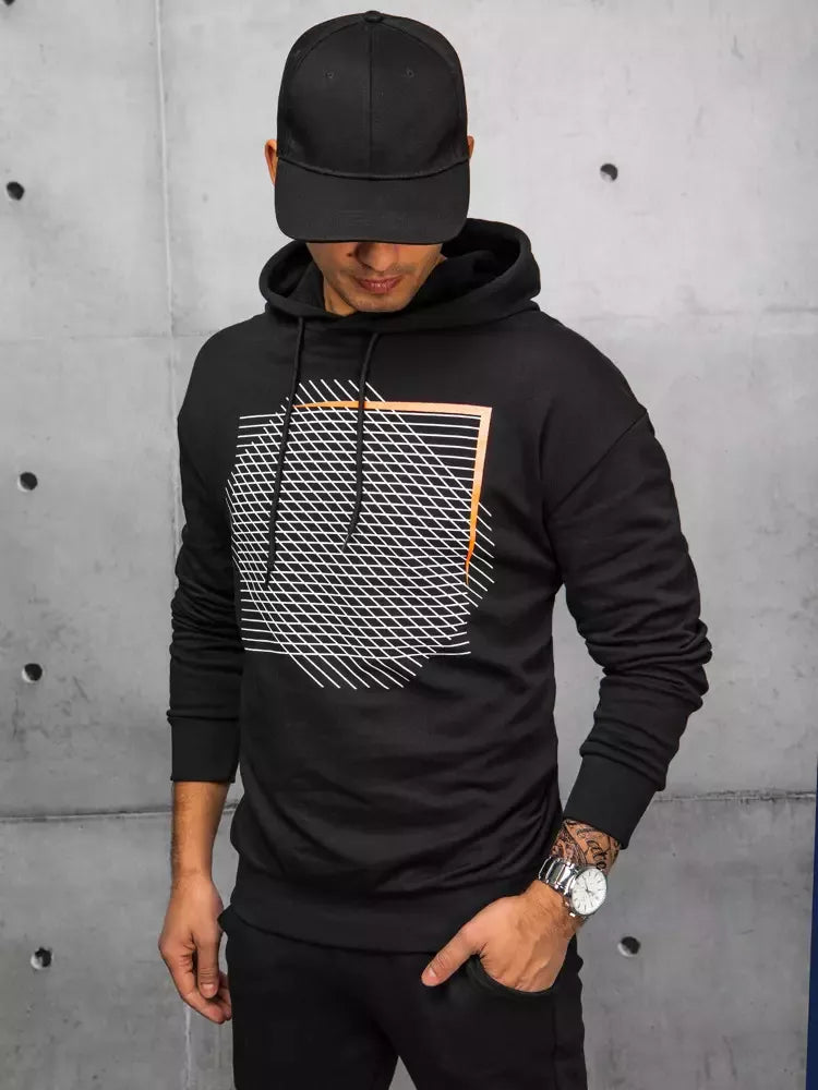 Juodas vyriškas komplektas Monilo