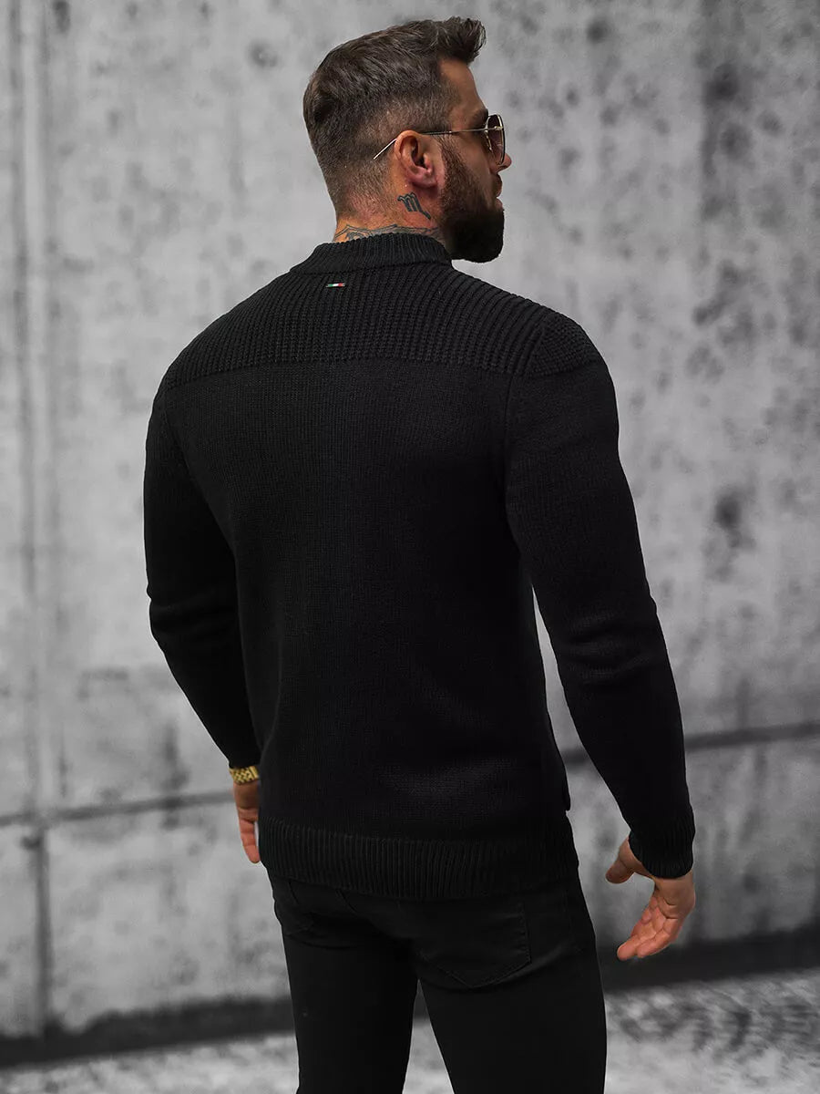 Juodos spalvos megztinis Artir