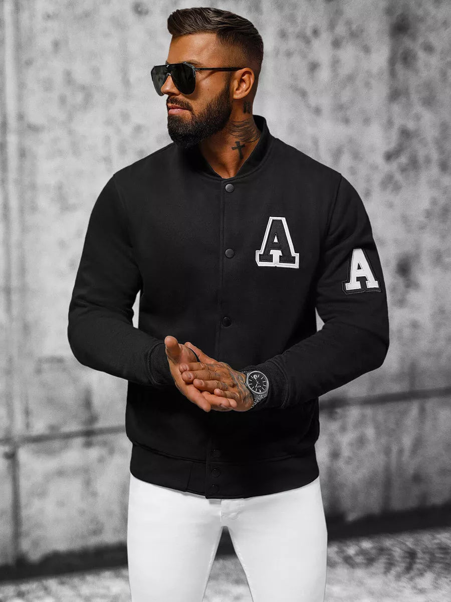 Juodas džemperis Parter