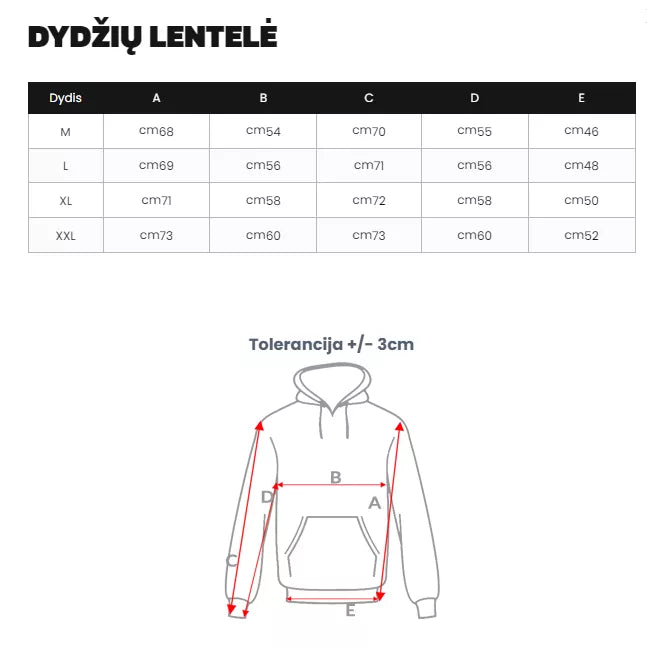 Juodos spalvos džemperis Scientist