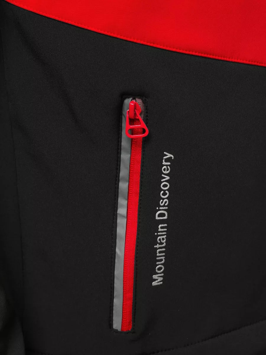 Juoda - raudona strtrukė vyrams Tain