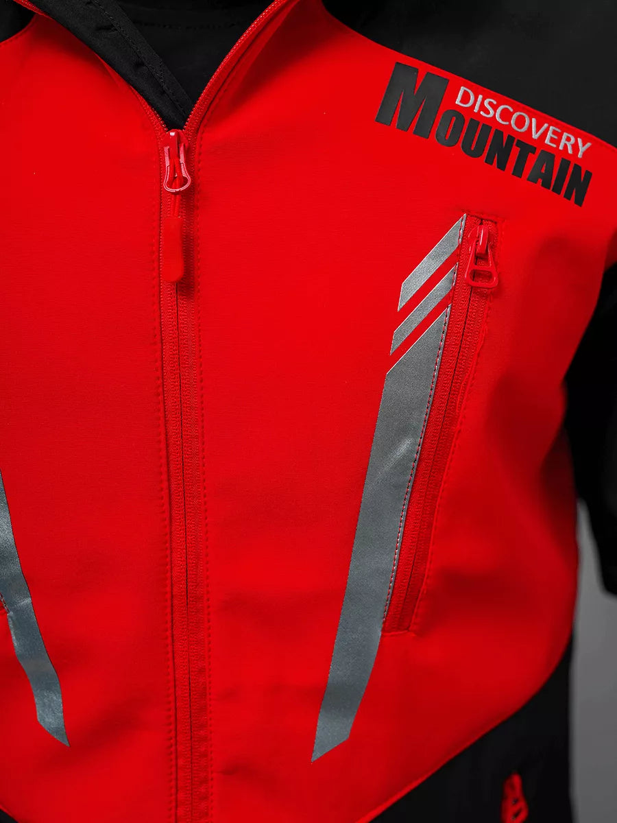 Juoda - raudona strtrukė vyrams Tain