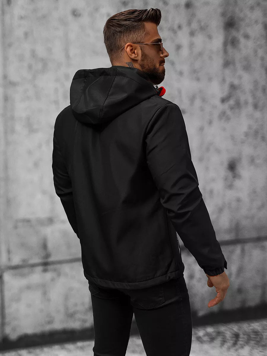 Juoda - raudona strtrukė vyrams Tain