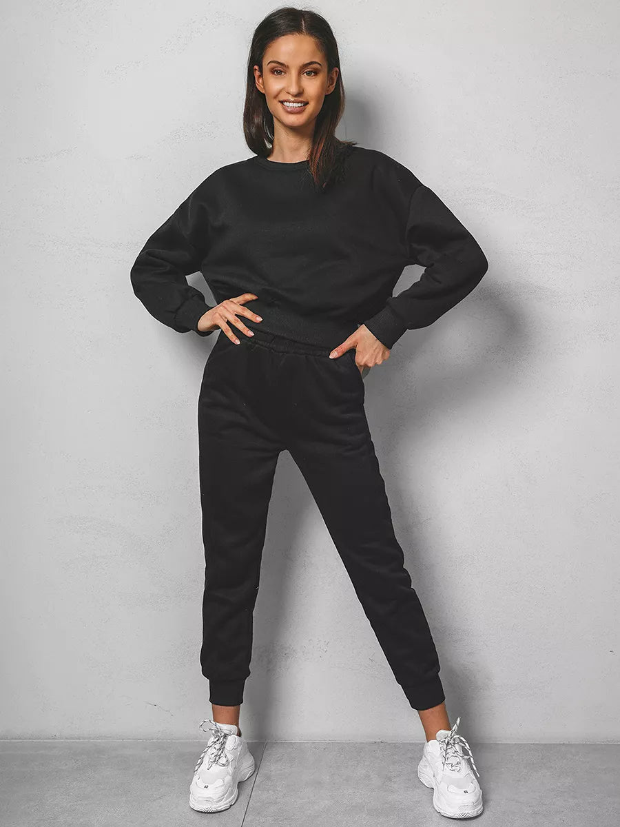 Juodas moteriškas komplektas Bocha