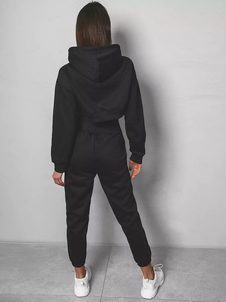 Juodas moteriškas komplektas Ester