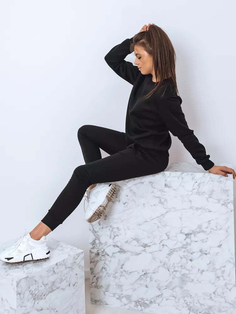 Juodas moteriškas komplektas Etel