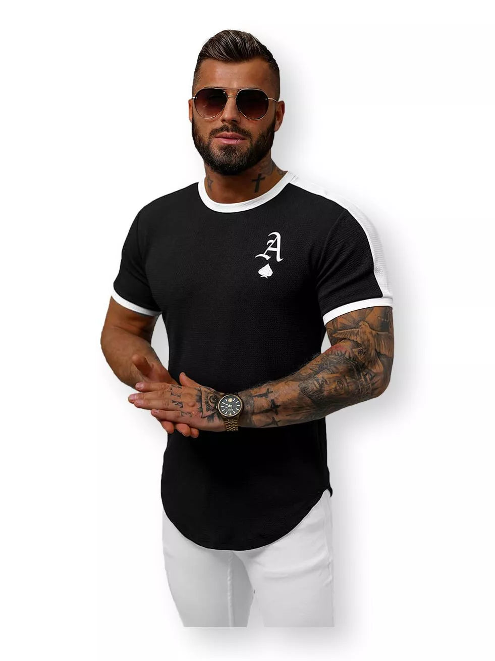 Juodi marškinėliai Ater