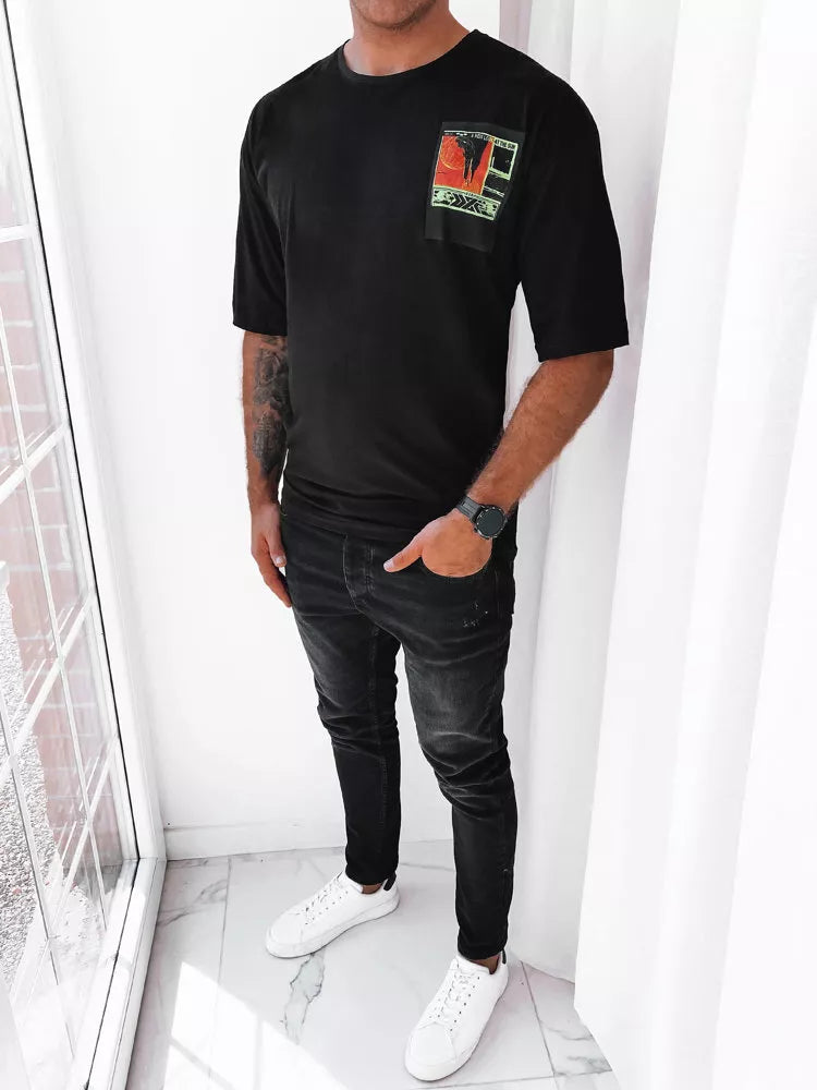 Juodi marškinėliai Metor