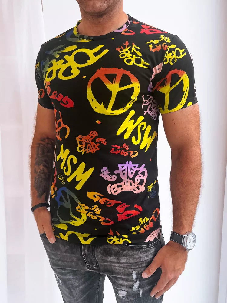 Juodi marškinėliai Zavor