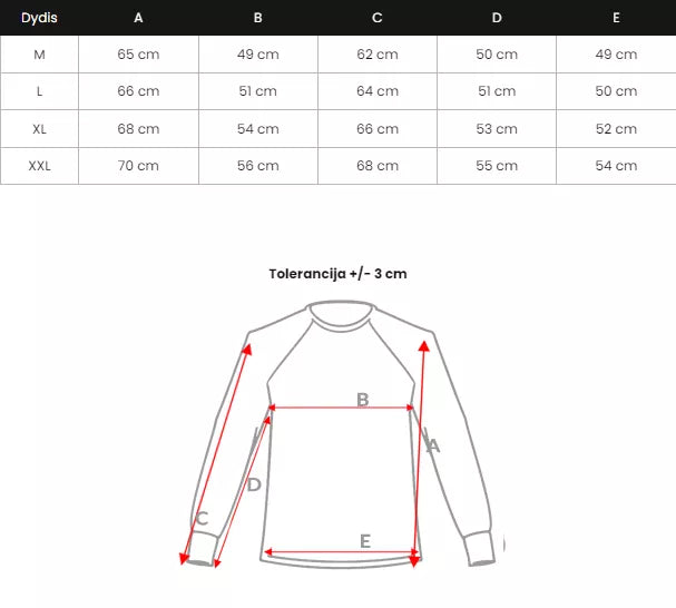 Vyriški tamsiai pilkos spalvos marškinėliai ilgomis rankovėmis Jamat
