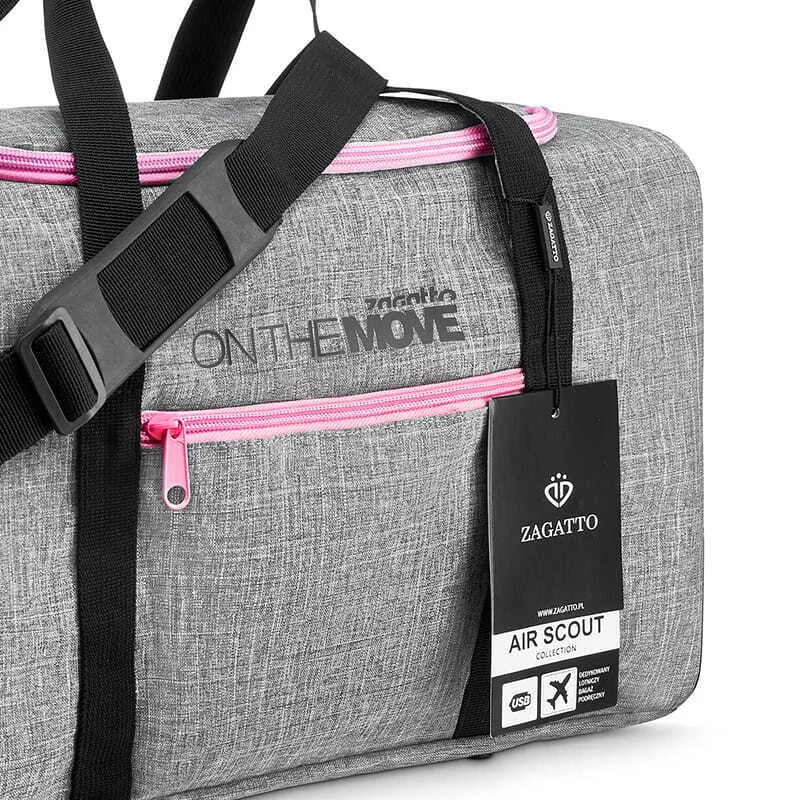 Pilkas kelioninis krepšys Move