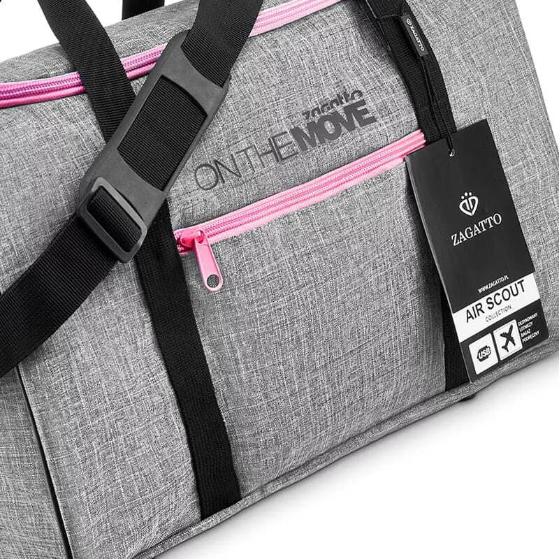 Pilkas kelioninis krepšys Move