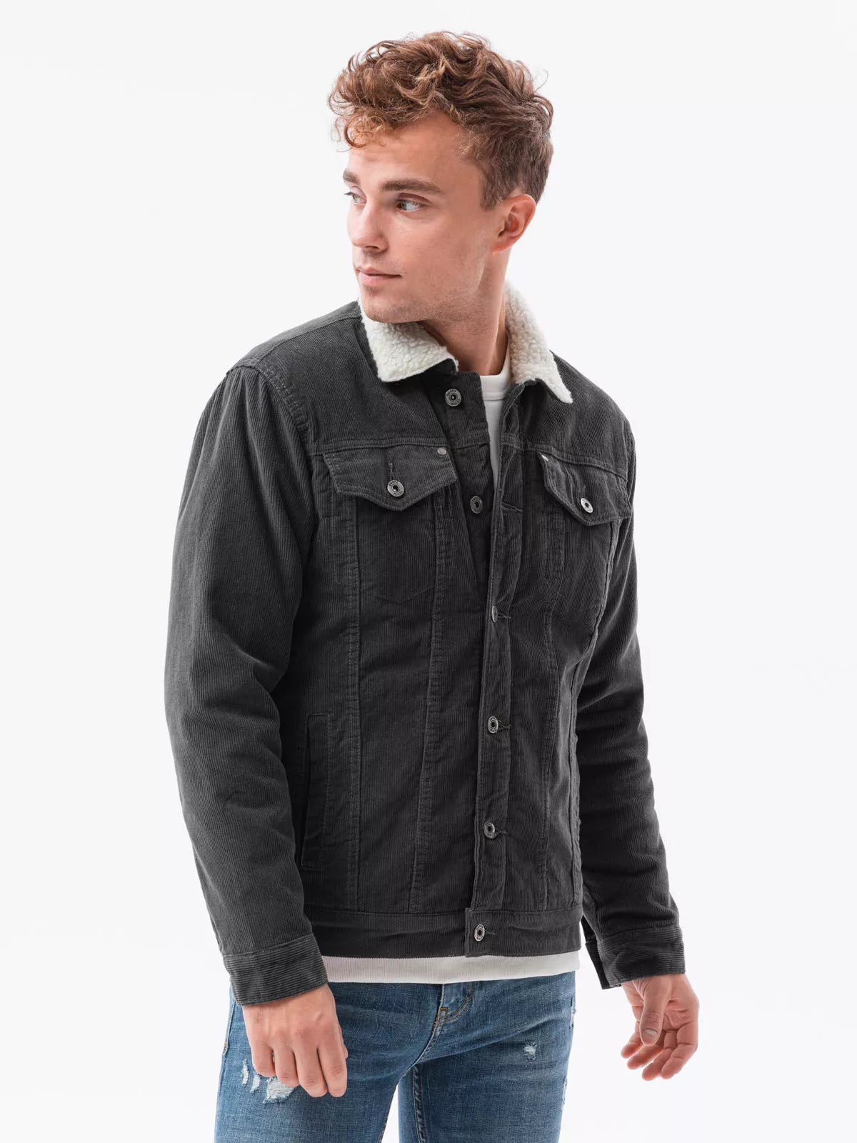 Pilkos spalvos striukė Kensi