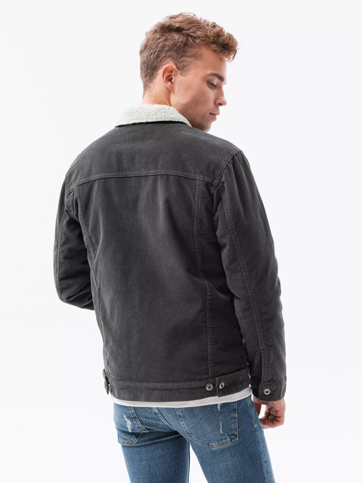 Pilkos spalvos striukė Kensi