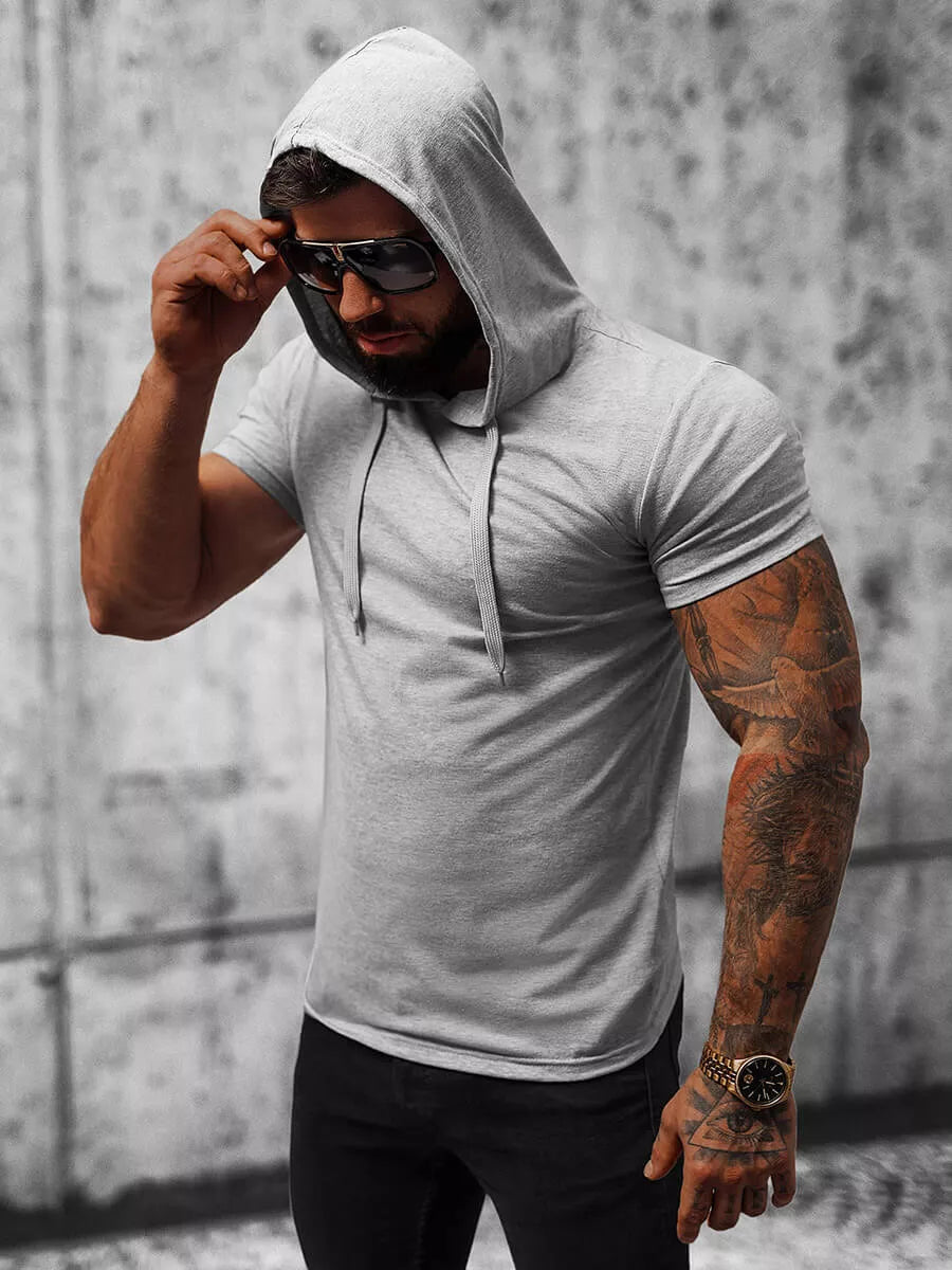 Pilki vyriški marškinėliai Remer