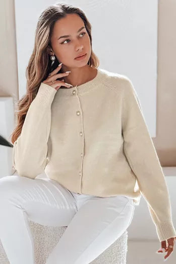 Moteriškas rusvos spalvos megztinis Selin