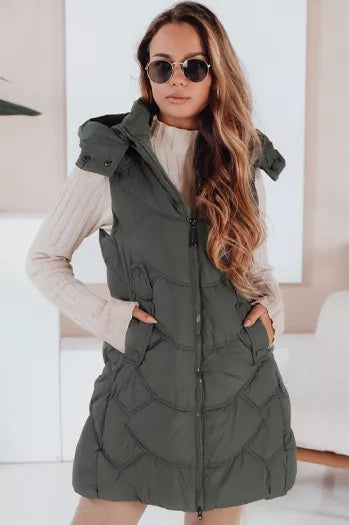 Moteriška žalia liemenė Giro