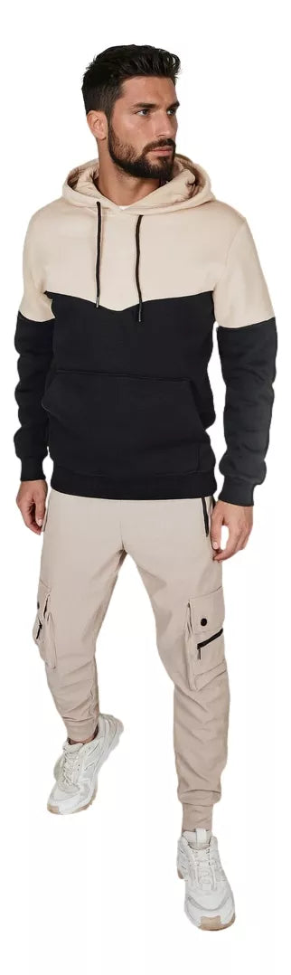 Vyriškas smėlinis džemperis Race