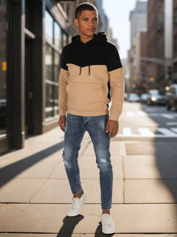 Vyriškas rudas džemperis Race