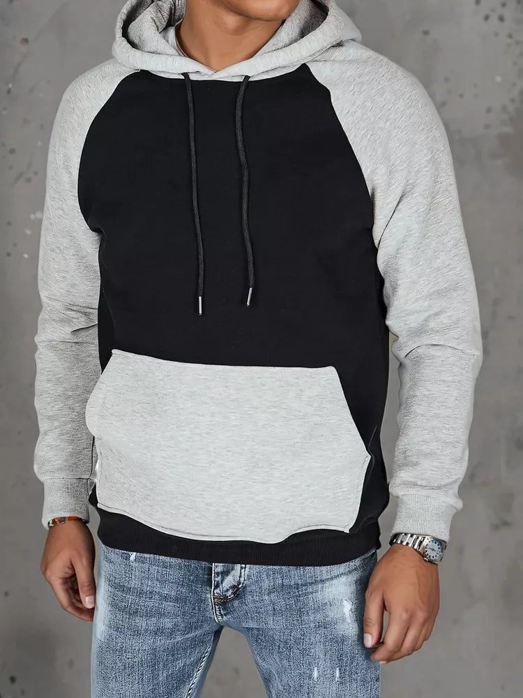 Vyriškas šviesiai pilkas džemperis Winer